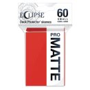60 pochettes Eclipse Pro-Matte Format Japonais - Rouge Pomme - Ultra Pro