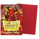 60 Pochettes Matte Format Japonais Crimson - Dragon Shield