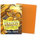 60 Pochettes Matte Format Japonais Orange - Dragon Shield