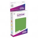 60 pochettes Matte Supreme UX format Japonais Green - Ultimate Guard