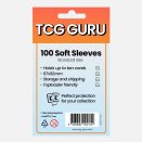 Boite de 100 pochettes Classic Soft format Standard Clear - TCG Guru