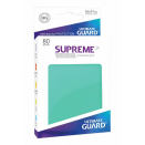 80 pochettes Supreme UX format Standard Turquoise - Ultimate Guard