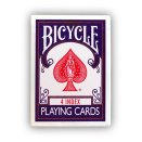 Jeu de 56 Cartes 4 Index Dos Bleu - Bicycle