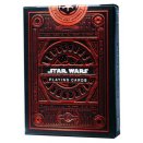 Jeu de 54 Cartes Star Wars Premium : Dark Side Dos Rouge - Bicycle