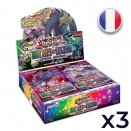 Lot de 3 boites de 24 boosters Batailles de Légendes : La Vengeance du cristal Yu-Gi-Oh! FR