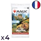 Lot de 4 boosters Jumpstart Magic: The Gathering | Avatar, le dernier maître de l'air - Magic FR