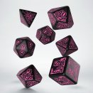 Set de dés Call of Cthulhu 7th Edition Black & Magenta - Q-Workshop