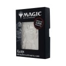 Carte en Métal Plaqué Argent Edition Limitée Karn - Magic