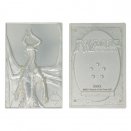 Carte en Métal Plaqué Argent Edition Limitée Nicol Bolas - Magic