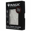 Carte en Métal Plaqué Argent Edition Limitée Kaya - Magic