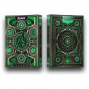 Jeu de 54 Cartes Avengers Green Edition - Theory11