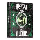 Jeu de 54 Cartes Disney Villains - vert - Bicycle Ultimates