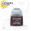 Pot de peinture Base Incubi Darkness 12ml 21-11 - Citadel