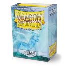 100 Pochettes Matte Format Standard Clear - Dragon Shield