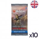 Lot de 10 boosters de draft Commander Légendes : la bataille de la Porte de Baldur - Magic EN Lot de 10 boosters de draft Commander Légendes : la bataille de la Porte de Baldur - Magic EN