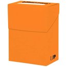 Pumpkin Orange Deck Box 80+ - Ultra Pro