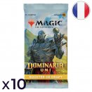 Lot de 10 boosters de draft Dominaria Uni - Magic FR