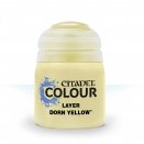 Pot de peinture Layer Dorn Yellow 12ml 22-80 - Citadel