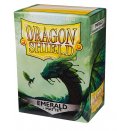 100 Pochettes Matte Format Standard Emerald - Dragon Shield