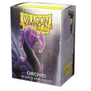 100 Pochettes Dual Matte Format Standard Orchid - Dragon Shield