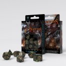 Set de dés Dragons Bottle Green & Gold - Q-Workshop