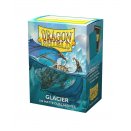 100 Pochettes Dual Matte Format Standard Glacier - Dragon Shield