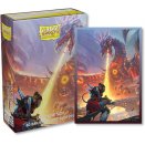60 Pochettes Brushed Art Bolt Reaper Format japonais - Dragon Shield