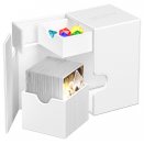 Flip'n'Tray Deck Case 100+ XenoSkin Blanc Monocolore - Ultimate Guard