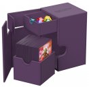 Flip'n'Tray Deck Case 100+ XenoSkin Violet Monocolore - Ultimate Guard