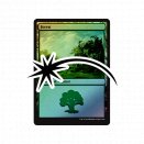 Lot de 10 Forêts Foils - Magic FR/EN
