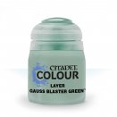 Pot de peinture Layer Gauss Blaster Green 12ml 22-78 - Citadel