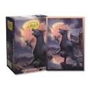 100 Pochettes Brushed Art Format Standard Halloween 2023 - Dragon Shield