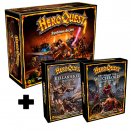 HeroQuest - Pack Jeu de Base + 2 Extensions (Forteresse de Kellar et le Retour du Seigneur Sorcier)