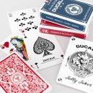 Jeu de 54 cartes Qualité Premium - Rouge - Ducale