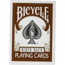 Jeu de 54 Cartes Poker Rider Back Dos marron - Bicycle