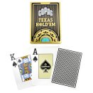 Jeu de 54 cartes Texas Hold'Em - Noir - Copag