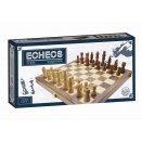 Jeu d'Echecs Bois Pliable 28 cm - Wilson Jeux