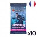 Lot de 10 boosters de draft Kamigawa : la dynastie Néon - Magic FR