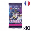 Lot de 10 boosters d'extension Kamigawa : la dynastie Néon - Magic FR Lot de 10 boosters d'extension Kamigawa : la dynastie Néon - Magic FR