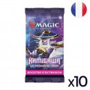 Lot de 10 boosters d'extension Kamigawa : la dynastie Néon - Magic FR