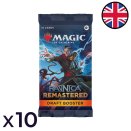 Lot de 10 boosters de draft Ravnica Remastered - Magic EN