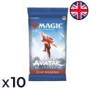 Lot de 10 boosters de jeu Magic: The Gathering | Avatar, le dernier maître de l'air - Magic EN