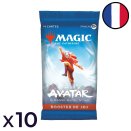Lot de 10 boosters de jeu Magic: The Gathering | Avatar, le dernier maître de l'air - Magic FR