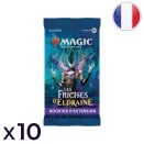 Lot de 10 boosters d'extension Les friches d'Eldraine - Magic FR