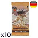 Dominaria Remastered Set of 10 Draft Booster Packs - Magic DE