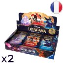 Lot de 2 boites de 24 boosters Premier Chapitre - Disney Lorcana FR