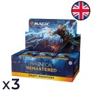 Ravnica Remastered Set of 3 displays of 36 Draft Booster Packs - Magic EN