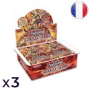 Lot de 3 Boites de 36 Boosters Duellistes Légendaires : Soulburning Volcano - Yu-Gi-Oh! FR