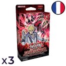 Lot de 3 Decks de Structure : Le Roi Cramoisi - Yu-Gi-Oh! FR