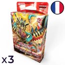 Lot de 3 Deck de Structure : Les Rois du Feu - Yu-Gi-Oh! FR